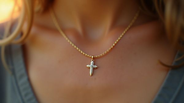 Le collier croix à porter au quotidien