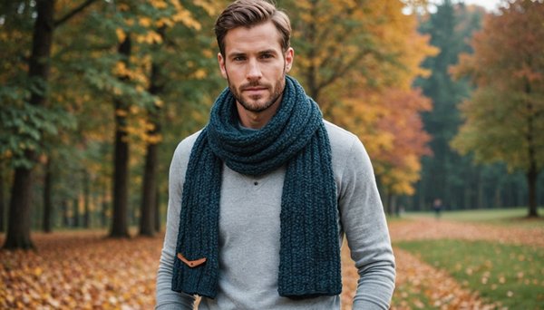 Guide ultime pour tricoter une écharpe pour homme élégante